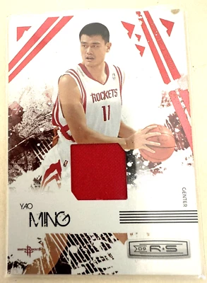  Yao Ming #31 Rockets /250  2009-10 Panini Rookies and Stars Longevity Materials - Image 1 of 2
