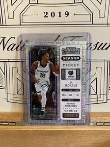 2022-23 Panini Contenders Ja Morant Season Ticket #77 Mojo - Picture 1 of 2