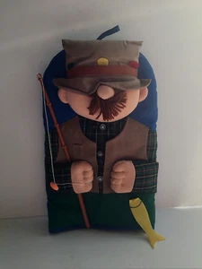 1994 Winfield Trading Co. Inc 3D Fisherman Oven Mitt 10 x 6.5" Padded - Imagen 1 de 7
