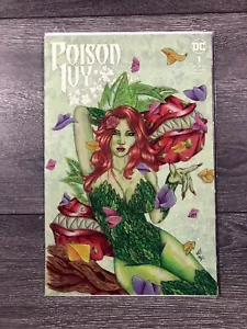 Original Art Sketch Cover DC Comics Batman's Poison Ivy - Picture 1 of 1