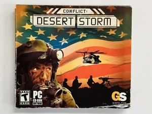 "BRANDNEU" Conflict: Desert Storm (PC CD-ROM) FABRIKVERSIEGELT KOSTENLOSER VERSAND - Bild 1 von 4