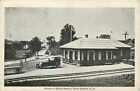 Postcard Boston Main Station West Rindge N.H. 1944 Frank-W-Swallow 