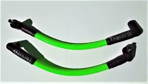 CABLES DE BUJÍA VERDE TRENZADOS DE 12 MM HARLEY FXR SUPER GLIDE FXRS LOW RIDER FXLR - Imagen 1 de 2