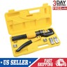 8 Ton Hydraulic Wire Terminal Crimper Battery Cable Lug Crimping Tool w/Dies US