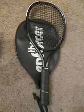 VINTAGE 80's The Enforcer racquetball racquet w/ Austad Cowhide Grip  case cover