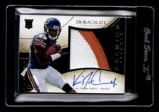 2014 Immaculate Collection Rookie Premium Patch Autographs #33 Ka'Deem Carey /49