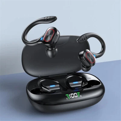 Wireless Bluetooth Earphones Sports Earbuds Waterproof Headset for Laptop Phones - Image 1 of 4