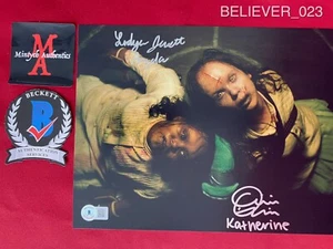 Lidya Jewett & Olivia O'Neill The Exorcist: Believer signed 8x10 photo Beckett - Picture 1 of 1