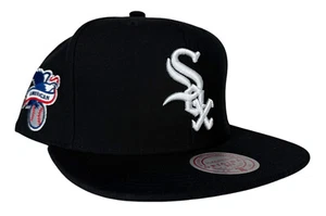 Mitchell & Ness MLB Chicago White Sox League Patch Snapback Hat, Cap, New - Picture 1 of 11