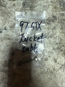 1990 90 SEADOO GT 587 Reverse Bucket Cable Bolt Nut Hardware - Foto 1 di 1