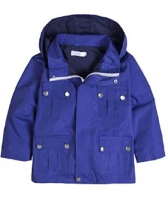 NEW Arshiner Kids Rain Jacket Raincoat with Hoodie Outwear Size 3-4T - Picture 1 of 2
