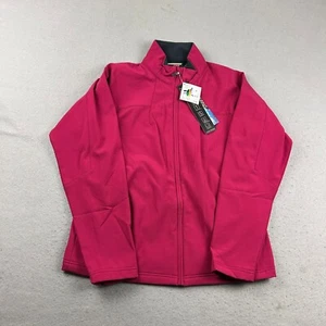 Fila Ski Elite Jacket Womens XL Red Fleece Lined Full Zip Waterproof Hooded NWT - Picture 1 of 11