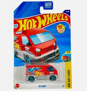 Hot Wheels 2025 HW Art Cars KEI Swap rot 1/10 11/250 - Bild 1 von 5