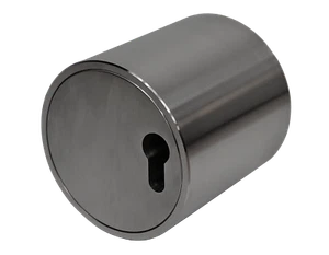 Aufputztresor Schlüsseltresor Rohrtresor aus Edelstahl - Bild 1 von 2