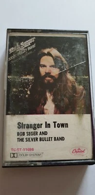Bob Seger And The Silver Bullet Band Stanger In Town Cassette. Retro Vintage - Image 1 of 3