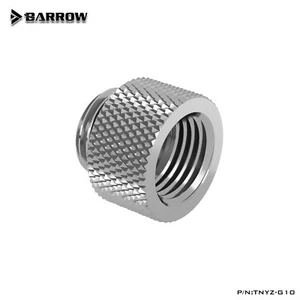 Karre 10 mm G1/4" Stecker auf Buchse 10 mm Verlängerung Verlängerung Fitting TNYZ-G10 silber - Bild 1 von 4