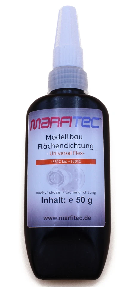 YUKI MODEL Marfitec Modellbau dauerelastische Flächendichtung 50g