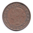 CANADA  Prince Edward Island 1 Cent 1871 Victoria 