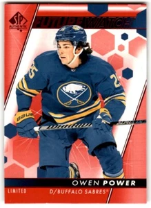 Owen Power 2022-23 SP Authentic Limited Red Future Watch Rookie #102 Buffalo - Picture 1 of 2