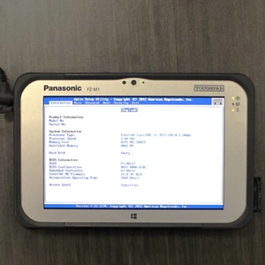 Panasonic Toughpad FZ-M1 MK3 7", i5-7Y57 8GB RAM 128GB SSD, Wi-Fi, 4G - Picture 1 of 7
