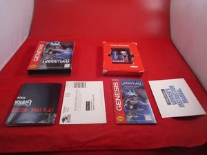 Gargoyles (Sega Genesis, 1995) COMPLETE w/ Box manual game poster WORKS! - Picture 1 of 19