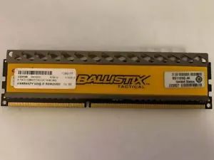 BALLISTIX 4GB DDR3-1066 MHz PC3-8500 SDRAM BLT4G3D1066DT1TX0 CKT - Picture 1 of 2