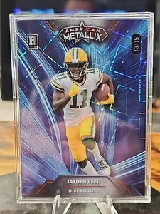 Jayden Reed 2024 Wild Card American Metallix National Convention RC Card 1/15 - Foto 1 di 3