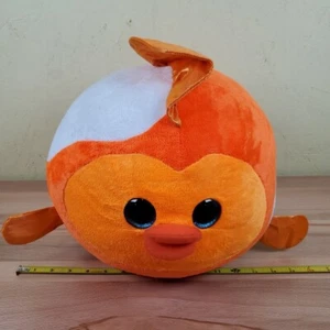 Ty Beanie Ballz Bubbles The Goldfish Beautiful Blue Eyes Orange Large 11" RARE!! - Picture 1 of 10