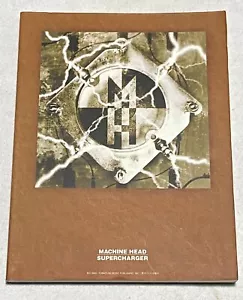 Machine Head Supercharger Japan Band Score Book Guitar Tab Robb Flynn - Picture 1 of 12