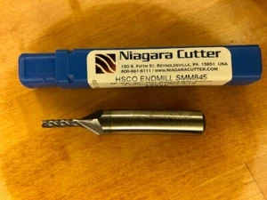 Niagara End Mill 88949 SE RH 3mm 3/8"SH 5/16"LOC 2-5/16"OAL 4FL TiCN coating New - Picture 1 of 3