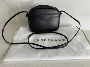 Longchamp 1980 Camera Crossbody Bag in Black - Picture 1 of 7