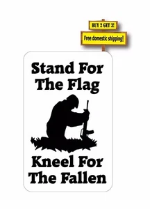 Stand for the Flag Kneel for the Fallen USA America Patriotism p110 - Imagen 1 de 1