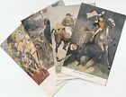 4 Political Postcards Harry Furniss UK Radical Party John Bull PRICE REDUCED!