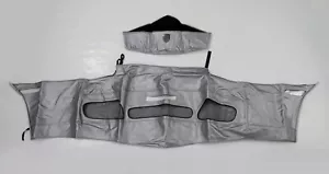 2003 Boxster S Speed Lingerie Front Mask Arctic Silver License Opening - Picture 1 of 1