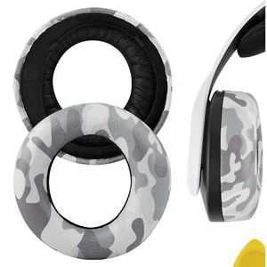 Geekria Protein Leather Ear Pads for PS5 PULSE 3D Headphones (Camo) - Picture 1 of 6