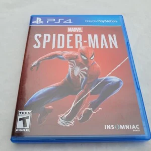 Marvel Spider Man Sony Playstation 4 PS4 Video Game 2018 Disc Case - Picture 1 of 5