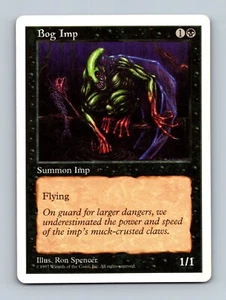 Magic The Gathering MTG - Bog Imp - 5th Edition 1997 - Picture 1 of 2