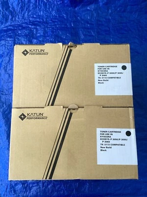 NEW! Lot of 2,  Katun TK-3172 (COMPATIBLE) Black Toner Cartridge - Image 1 of 4