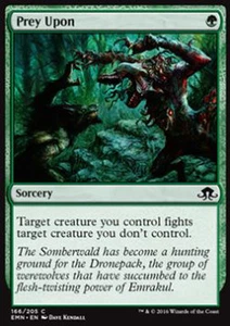 MTG 4x PREY UPON - PREDARE - EMN - MAGIC - Picture 1 of 1