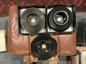LOT OF 3 Kodak Carousel Transvue 140 Slide Tray with As Pictured Boxes No Slides - Picture 1 of 6