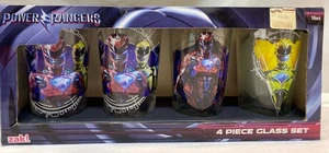 Saban Power Rangers Zak 4er Set Pint Gläser Glaswaren Trinkgeschirr in Box - Bild 1 von 7