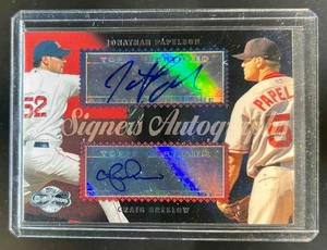 2006 Topps Co-Signers Jonathan Papelbon Craig Breslow Dual Auto #/25 Red Sox - Picture 1 of 2