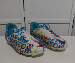 Gebrauchte Nike Phantom GT Elite 3D Fußballschuhe 2Y Jugend Größe CZ3430-467 🔵🩷 - Bild 1 von 10