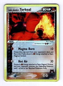 Team Magma's Torkoal Team Magma vs Team Aqua #12 (2004) Reverse Holo LP Pokemon - Bild 1 von 2