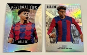Lamine Yamal 2025 UD Allure SE Base & Prolific Personalities (2) Card Lot - Bild 1 von 1