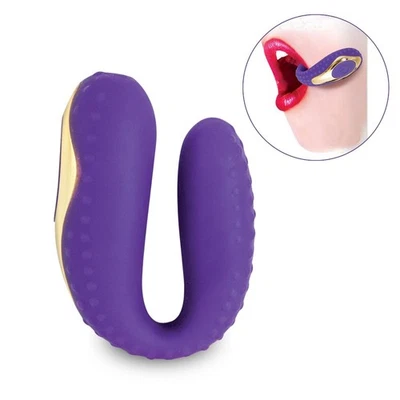 Силиконовый USB-перезаряжаемый вибратор Surenda 5 режимов Oral Sex Vibe Clit Climax - Изображение 1 из 4