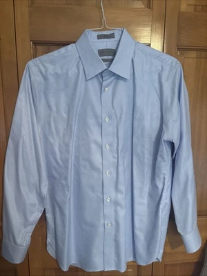 Camisa de vestir John W Nordstrom con botones, talla 16, 32/33 Foto 1 de 3