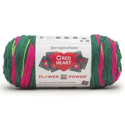 Red Heart All In One Granny Square Yarn-HYACINTH BUCKET - 5A002GBS-1GHV8 - Image 1 of 2