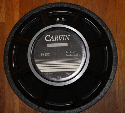 Altavoz amplificador bajo Carvin 18" 400w Foto 1 de 2