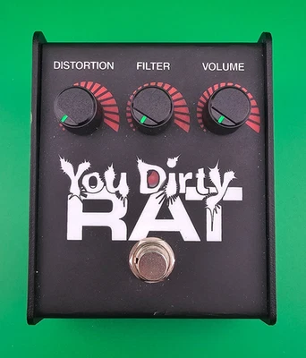Pedal de efectos de distorsión ProCo You Dirty RAT usado envío gratuito Foto 1 de 4